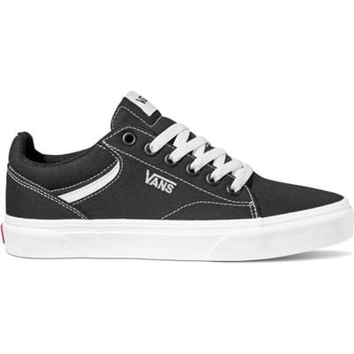 Vans Seldan -maat 37-  Dames Sneakers - (Canvas) Black/White