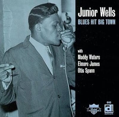 Junior Wells, Muddy Waters, Elmore James Aces - Blues Hit Big Town (LP)