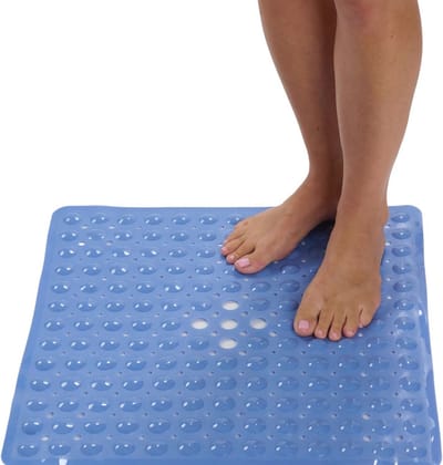 Vierkante Douchemat 53,3 x 53,3 cm - Antislip Badmat met Sterke Zuignappen voor Veiligheid in Douche en Bad