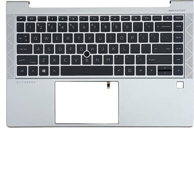 Topcover / palmrest incl. backlit keyboard geschikt voor HP EliteBook 845 G7