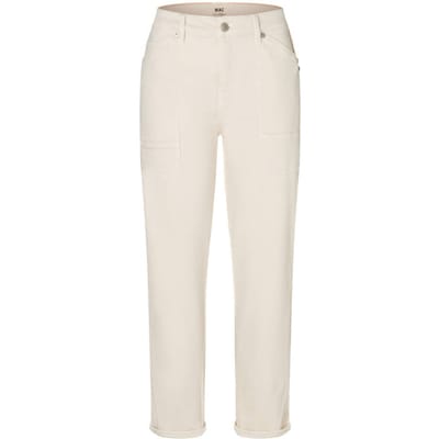 Slim fit broek met opgestikte zakken model 'Iowa'
