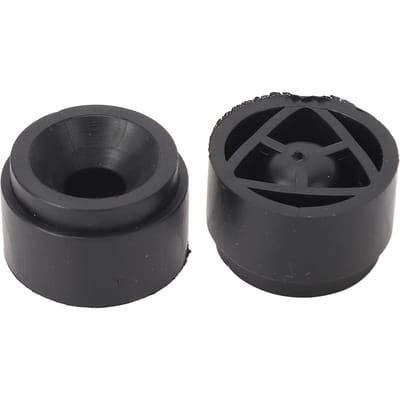 2 stuks Motorafdekkingsbekleding Rubberen Montagebus 11147799108 Voor E81 E87 E88 E82 E90 E91 E92 E93 black