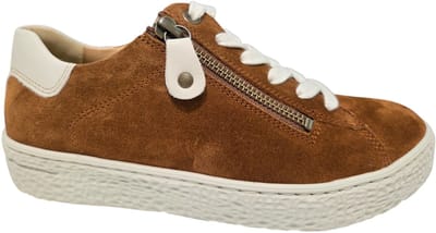 Hartjes 162.1401/31 53.32 Phil Sneakers Bruin Suede Dames Breedtemaat H - Bruin - 36
