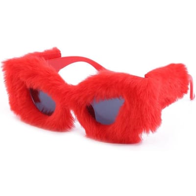 Koreaanse Kattenoog Frame Pluche Zonnebril Zonbeschermend Foto Decoratie Reis Zonnebril Buiten Bruid Brillen Voor dames Meisjes red
