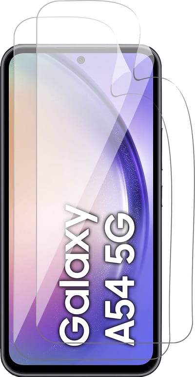 Screenprotector geschikt voor Samsung Galaxy A54 - 2x FlexGuard Screen Protector