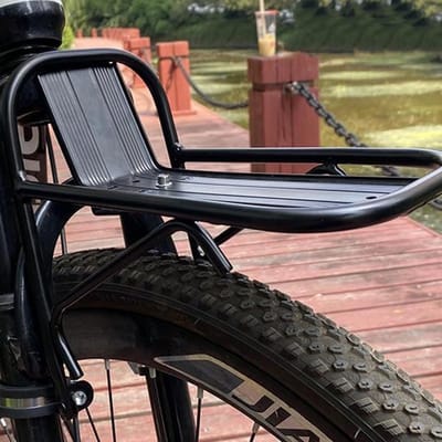 Fietsmand Beugel - Bagagedrager Fiets - Veilig Vervoeren - Stevige Aluminium Constructie - Draagt 10 kg - Meerkleurig