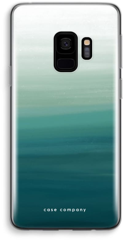 Case Company® - Hoesje geschikt voor Samsung Galaxy S9 hoesje - Ocean - Soft Cover Telefoonhoesje - Bescherming aan alle Kanten en Schermrand