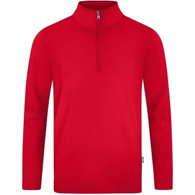 Jako Doubletex Ziptop Heren - Rood | Maat: 3XL