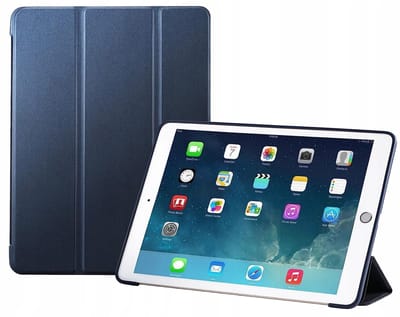EtuiTab - iPad 9.7 Smart Case - Donkerblauw - Ultra Dun - PU Leer