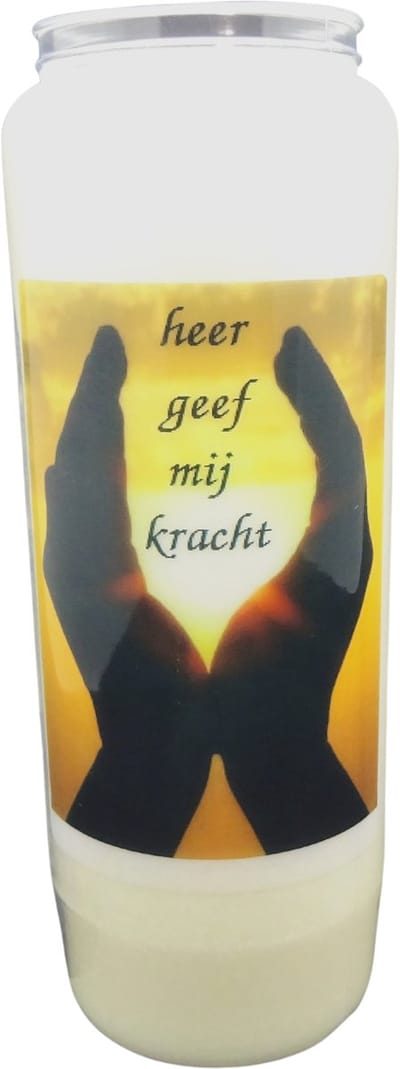 Noveenkaars Spreuk 008 - 9 dagen brander (5 stuks)