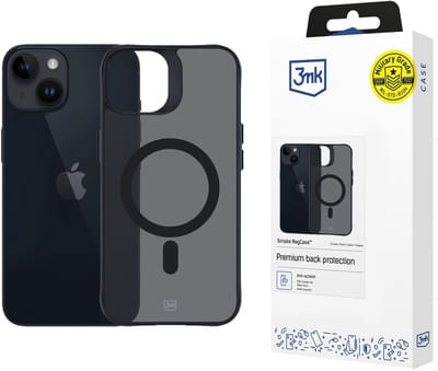 Hoesje voor Apple iPhone 13/14 – 3mk Smoke MagCase