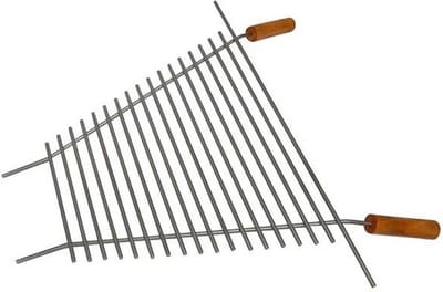 Tuinhaard Tria - Optie: Inox Rooster