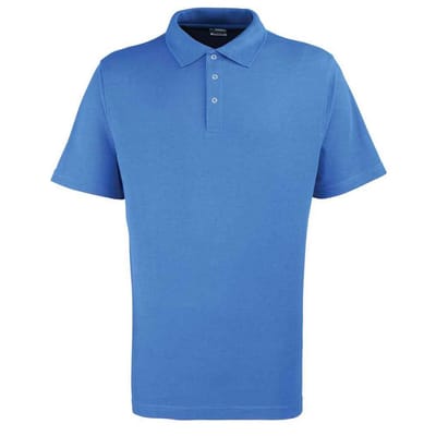 Premier Heren Press Stud Werkpoloshirt (Koningsblauw)