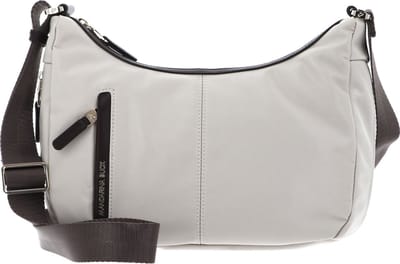 MANDARINA DUCK schoudertas Hunter Hobo Bag Whitecap Gray crème