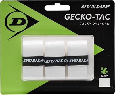 DUNLOP- Grip- GECKO-TAC OGRIP- WHT- 12BL