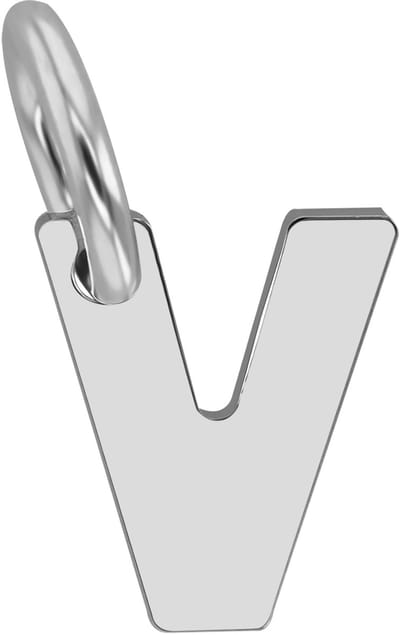 AKZENT Akzent unisex hanger "Feinsil" uit 925 Sterlingzilver, gerhodineerd, duurzaam