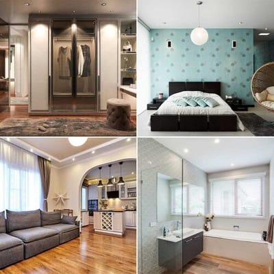 3x HOFTRONIC Vegas - Badkamer inbouwspots LED - IP44 Waterdicht - Verwisselbare GU10 - Dimbaar - 5 Watt 400 Lumen - 4000K Neutraal wit - RVS - Ronde plafondspot Ø 73 mm - Spotjes verlichting voor buiten en binnen