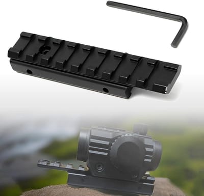Dailygoods - Railadapter van 11 mm naar 20 mm voor Tactische Montages