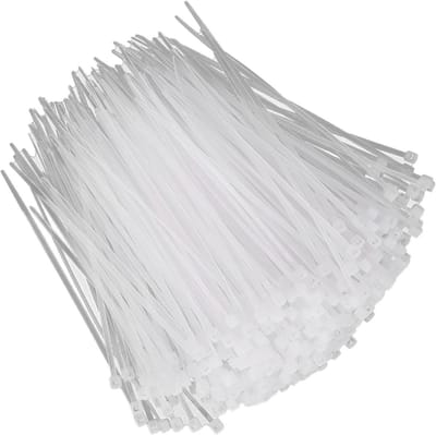 Dailygoods- Kabelbinders 1000 stuks - Nylon - Zelfsluitend - Antislip - Hoge treksterkte - Brandwerend - Verstelbaar - Bindsnoeren