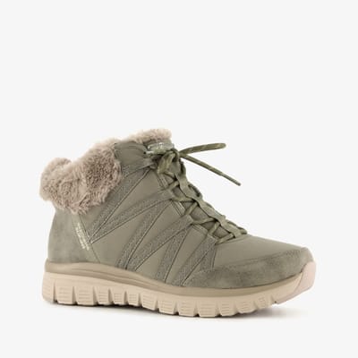 Skechers Slip-ins Graceful dames boots groen - Maat 40 - Extra comfort - Memory Foam