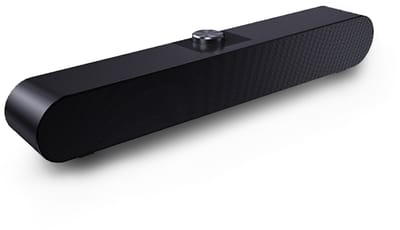 Gloovon® - Soundbar - Soundbar PC - Bluetooth 5.0 - Soundbar met Subwoofer - 3.5mm Audio Kabel - Zwart
