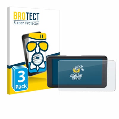 BROTECT - Screenprotector voor BMW ConnectedRide Navigator Full Cover - Folie Beschermfolie Beschermglas matte 3 Stuks
