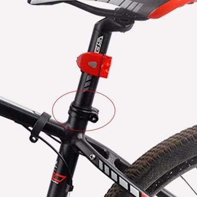 Dailygoody - Fiets Zadelpenklem - Aluminium Zadelpenklem - Quick Release - Zwart - Zadelklem voor Mountainbike en Racefiets - Geschikt voor 34.9mm - Z