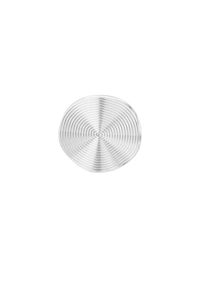 Bijoutheek Ring (Sieraad) Statement Cirkel Zilver