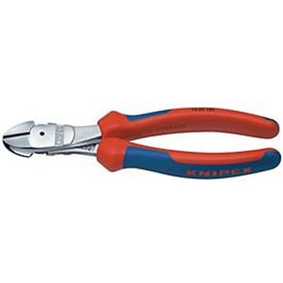 Knipex 74 05 140 Werkplaats Kracht-zijkniptang Met facet 140 mm