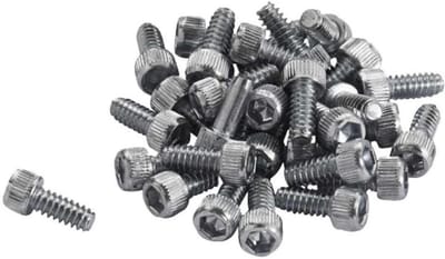 Pedaalpennen Set - Fiets Pinnen - Mountainbike Onderhoud - Verwisselbare Pinnen - 32 Stuks - Zilver