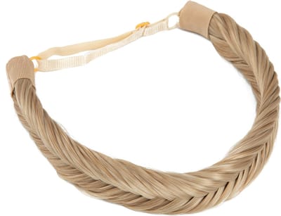 Fishtail Braid / Vlecht Haarband - Natural Blonde | Visgraad Vlecht | Breedte 3,5 cm | Fashion Favorite