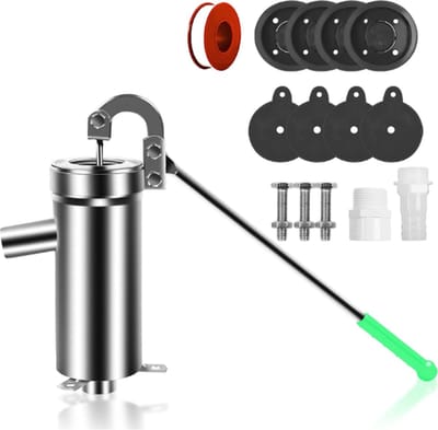 HOIIME® Zwengelpomp - Handwaterpomp - Tuinwaterpomp - Handwaterpomp Gietijzer - Waterput Pomp