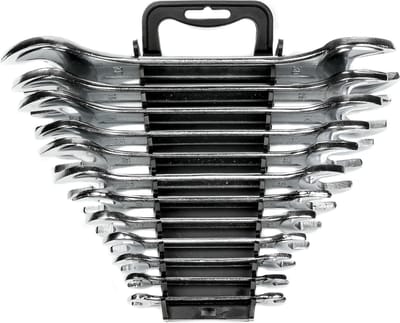 Benson Complete steeksleutelset - chroom vanadium staal - 12-delig - 6-32 mm