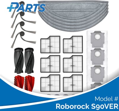 Roborock S90VER Onderhoudsset (Plus.Parts® alternatief voor 8.02.0403)