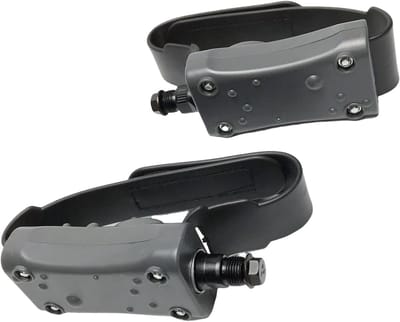 Verstelbare antislip fietspedalen voor indoor training, fitnessaccessoires, stevige plastic structuur en optimale grip