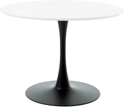 Giga Living Eettafel Cesura - Wit Melamine - Ø110x73,5cm