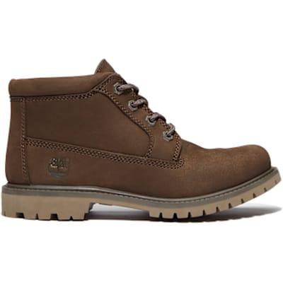 Timberland Nellie Mid Lace Up Chukka Boot Dark Brown Nubuck Taglia: 37.5 | Stivali Outlet | Donna | Marrone