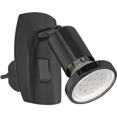 Eglo Stekkerspot Mini 4 Zwart Gu10 4,5w