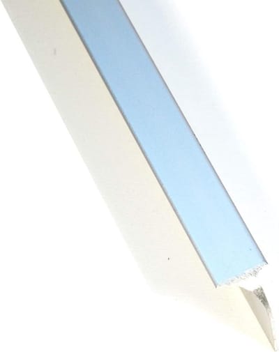Afsluitlijst Hoekprofiel - Verbindingsstrip Aluminium - Werkbladen Koppelen - Zonder Schroefgaten - 60 cm - Aluminium