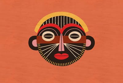 Fotobehang overseas2 DD121936 Livingwalls Walls by Patel 3 Oranje Terracotta Bruin Vlies 270 x 400 cm (4 delen) Fotobehang online webshop