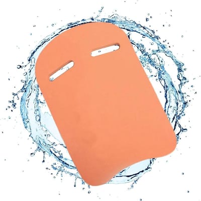 Zwemplank Beginners - Zwemhulp Zwemles - Oefenen Zwemmen - Antislip Oppervlak - 44 x 29 cm - Oranje