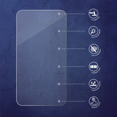 Savvies - Glas Screenprotector voor Casio G-Shock GBD-H2000 - Gehard Beschermglas 9H