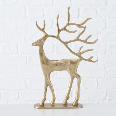Boltze - Hert - Rendier - Trollah - Goud - 26x39cm