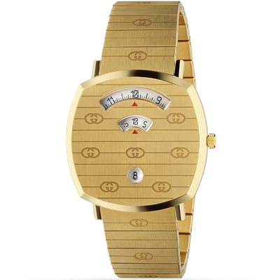 Gucci YA157409 Stijlvol unisex horloge met roestvrij stalen kast