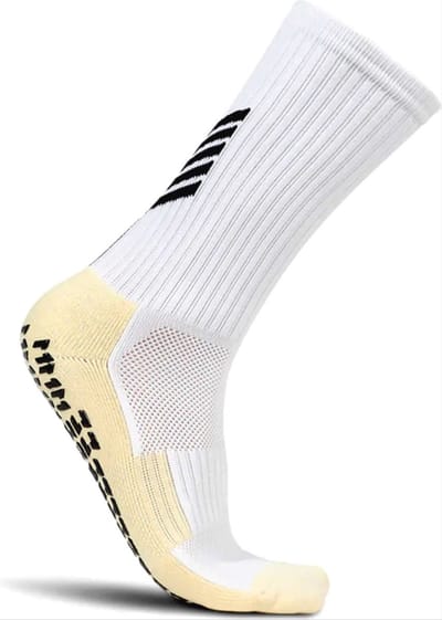 CHPN - Gripsokken - Anti-slip sokken - Sportsokken - Wit - 1 paar - Sport sokken - Ondersteunende sokken - Maat 39/45
