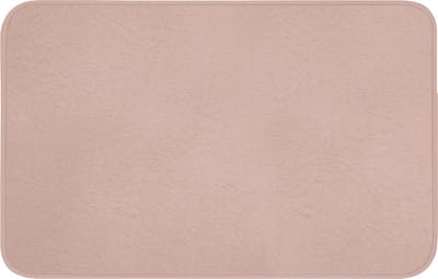 Badmat 80x50 cm - Antislip - Roze - Palet - Oud - Effen - Oudroze - Badmatten voor badkamer - Badkamermat - Douchemat - Badkamer mat