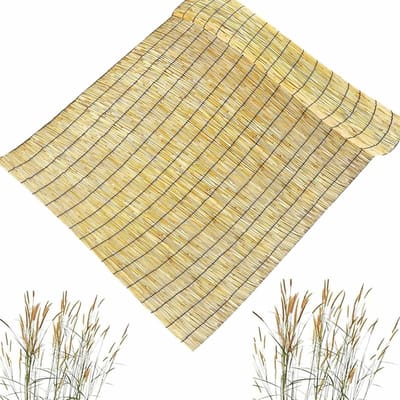 Bamboe Rol Scherm - Balkonafscheiding Tuinscherm - Privacy Creëren - Natuurlijke Barrière - 79 m - Natuurlijk