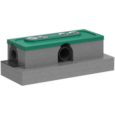Hansgrohe uBox universal - Inbouwlichaam voor rechte afvoeren voor standaard installatie 01001180