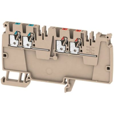 Weidmüller 1988230000 Doorgangsklem 5.1 mm Spanveer Grijs 50 stuk(s)