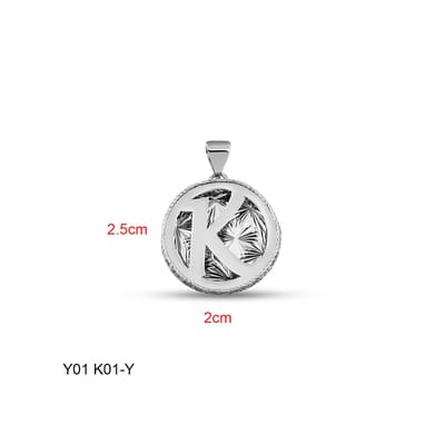 Letter hanger K rond